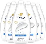 Dove Body Wash, Hydrate 6-Pack – Moisturizing Cleanser for Smooth, Soft Skin, 15.22 Oz Ea