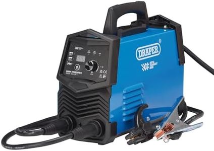 Draper 70011 MMA Inverter Welder with TIG-Lift, 200A Blue and Black One Size