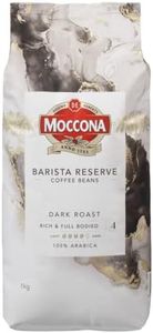 Moccona Barista Reserve Dark Roast Coffee Beans 1kg