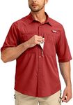 Men's Fishing Shirts with Zipper Po