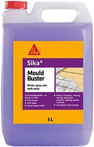 Sika Mould Buster Concentrated – Removes Algae, Mould and Green Growth From Paths, Patios and Driveways – Biodegradable – 5 Litre