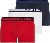 Tommy Hilfiger Mens 3p Wb Trunk, Navyblazer/Tangored/Pvhwhite, XL UK