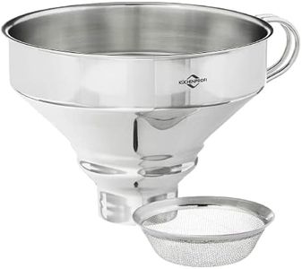 Küchenprofi K0920152800 18/10 Stainless Steel Funnel with Filter, Funnel