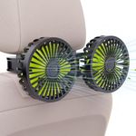 USB Car Cooling Fans for Backseat, 