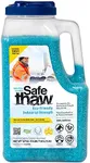 Safe Thaw Concrete Safe 100% Salt Free, Pet Safe Snow & Ice Melter, Industrial Strength, Chloride-Free and Traction Agent. Use on Asphalt, Roofs & On Any Surface, 10 Pound Jug