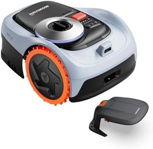 Segway Navimow i205 AWD Robotic Lawn Mower without Boundary, w/Garage S, All-Wheel-Drive for 45% Slopes, EFLS NRTK + Vision, Auto Mapping, Rec. 500 m², No RTK Antenna Required (Ship Separately)