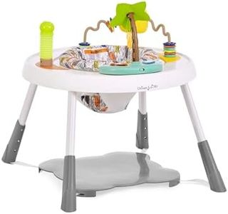 Dream On Me Curio Sit N Seek Baby Activity Center in Mint, 2 in 1 Activity Center and Play Table with 3 Detachable Toys and Music, 3 Level Height Adjustable Positions Activity Center for Baby