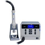 ATTEN ST862D 1000W Smart Digital Soldering Station Leadless Hot Air Gun, 3 Channels, LCD, 110V, Includes 4 Nozzles and Stand