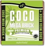 5Kg Coco Mega Brick Premium Coir Peat Organic Plant Growth Medium 55L Nutrifield