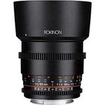 Rokinon DS85M-NEX Cine DS 85mm T1.5 AS IF UMC Full Frame Cine Wide Angle Lens for Sony E 85-85mm Fixed Lens for Sony Alpha Cameras