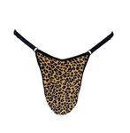 ZOQQ Men's Sexy Thong Panty | Thong Panty | g-String Panty (Tiger Print)