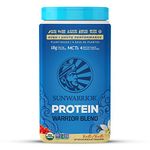 Sunwarrior - Warrior Blend, Raw, Plant-Based Protein, Vanilla, 750 g