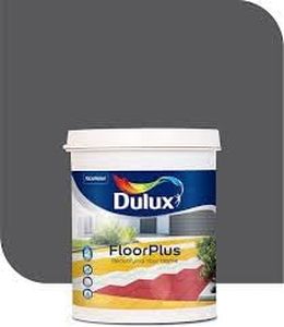 Dulux FloorPlus for Floor Coat | DIY, Quick Drying with High Adhesion,Washability & Abrasion Resistance | Water Based Emulsion- 1L (Gun Grey)