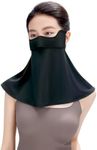 BENEUNDER UV Sun Protection Face Cover/Neck Gaiter Scarf UPF50+ Breathable Cooling for Summer Outdoor Activities Reusable