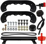 HUZTL 99-9313 Snow Blower Paddles 108-4921 Belt 136-7182 84-1971 Paddle Bolt & Nut Hardware Kit with 133-5585 108-4884 Scraper Kit for Toro PowerClear 621 Snowblower Paddle