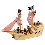 Tidlo The Paragon Pirate Ship,Multi-colored,Medium