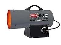 Dyna-Glo Delux 43,000 BTU Portable Propane Forced Air Heater Grey