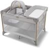 Graco Pack n’ Play CareSuite Playard, Portable Playpen with Baby Bassinet, Changing Table, Sky