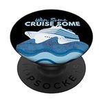 Win Some Lose Some Cruise Vacation Casino Humor PopSockets Swappable PopGrip