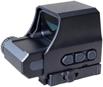 Penguin15 Holographic Red Dot Sight for Rifle, Parallax-Free, 2 MOA Dot & 68 MOA Circle Reticle, Mil-Standard Shockproof, Quick Detach Mount, IP68 Waterproof
