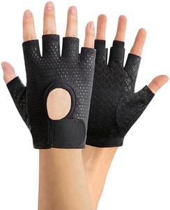 Gym Gloves Women Weight Lifting Gloves Women Workout Gloves Women Weightlifting Gloves for Women for Weightlifting Cycling Strength Training Fitness (Black)