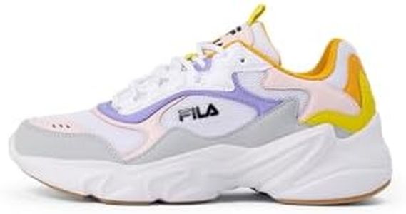 FILA Collene Cb Wmn, Zapatillas Mujer, White Snake Eye Sweet Lavender, 37 EU