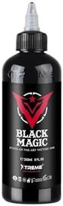 Xtreme Ink Black Magic Tattoo Ink, Experience the Enchantment of Premium Black Pigment, Smooth Application, True Colors, and Uncompromised Safety - Elevate Your Artistry with Xtreme Tattoo Inks (8 oz)