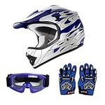 SLMOTO Dot Youth Kids Helmet Motocr