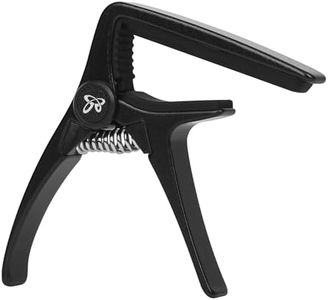 Sondery Classical Guitar Capo, Ultra Light Metal Trigger Capos for Nylon String Wide Neck Guitars, Black