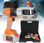 LINCYS Rechargeable Hydraulic Wire Crimping Tool 10-300mm², 18v Electric Hydraulic Crimping Tool, Battery Powered Terminal Crimping Tool for Copper and Aluminum Terminals