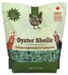 100% Pure Crushed Oyster Shell (4 lb) | Calcium Supplement for Laying Hens | Backyard Chickens | Made in Canada