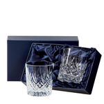 Royal Scot Crystal Edinburgh EDB2LT Crystal Large 11 oz Whisky Tumblers Set of 2