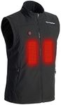 Tourmaster Synergy 7.4v Mens Heated Vest Black SM