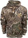 King's Camo KCB115 Men's Classic Hunting Cotton/Poly Blend Camo Pullover Hoodie, Realtree Edge, 3X-Large