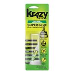 Krazy Glue Advanced Extra-Strength Formula Instant Glue, 1.9ml Tube (6155010300)