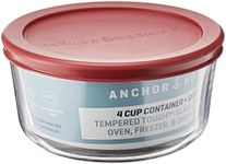 Anchor Hocking 4 Cup Glass Storage 