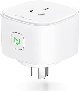 meross Smart Plug with Energy Monitor, Wi-Fi Outlet Compatible with Alexa, Google Assistant and SmartThings, 1 Pack