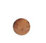 MJartoria Dainty Choker Necklace for Women 14K Gold Plated Minimalist Chain Choker Necklace Trendy Satellite Bead Choker Jewelry Gifts, Alloy, 18K gold plated, No Gemstone