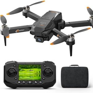 F205 Drone avec Caméra HD 1080P - Écran LCD Intégré, Carte SD 8GB, Moteurs Brushless - Stabilisation Automatique, Planification de Trajet - Idéal Débutants, Enfants & Adultes