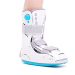 Air Cam Walker Fracture Boot, Medical Inflatable Walking Boot, Orthopaedic boot for Sprained Ankle, Stress Fracture, Broken Foot or Achilles Tendonitis (Large)