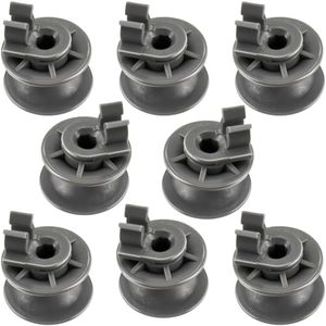 8 pack 4581DD3002A Dishwasher Upper Dishrack Roller Replacement for Kenmore LG Dishwashers Upper Rack Wheels ldf6920st ldf6920bb Replaces 4581DD9001B AP4437685 1266813 EA3523050 AH3523050