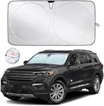 EcoNour Car Windshield Sun Shade wi