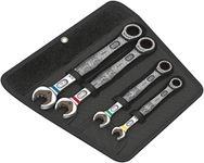 Wera 05073290001 Joker 4-Piece Ratcheting Combination Wrench Set