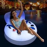 Inflatable Pool Floats Chair with L
