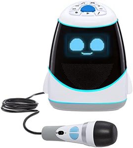 Little Tikes Tobi 2 Interactive Karaoke Machine - Sing Along with Built-In Speaker, Microphone, & Bluetooth - Includes Multiple Play Modes, Games, & More - Record & Play Back Audio - For Kids Ages 6+