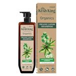 Kesh King Organics - Organic Castor Shampoo |Boosts Hair Growth & Strengthens|For Smooth, Voluminous Hair|Organics|No Artificial Colours, Parabens, Phthalates Or Harmful Chemicals - 300Ml, 369 Grams