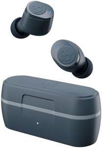 Skullcandy Jib True 2 Wireless Earbuds, Bluetooth Headphones, Up to 33 Hours Battery with Charging Case, Noise Isolating Fit, Sweat and Water Resistant, Microphone for iPhone Android - Chill Grey
