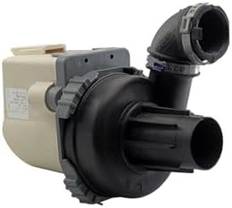 [What's Up] Dishwasher Pump Motor Assembly W10510666 (replaces W11133712) Repairwares Washing Machine Water Drain Pump 4546283 AP6284471 PS12347645 W10315894 for Whirlpool, Kenmore Ikea and Inglis