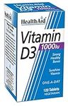 HealthAid Vitamin D3 1000iu Tablet Pack of 120