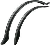 SKS Unisex Adult Velo47 Trekking Set 28 700C Mudguard - Black, 47 mm